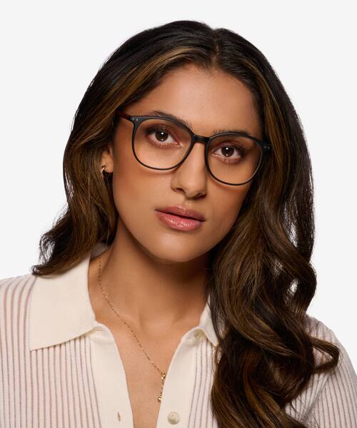 Matte Black Lucia -  Plastique Lunettes de vue