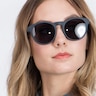 Taylor Matte Navy PlasticSunglass Frames for Women from EyeBuyDirect